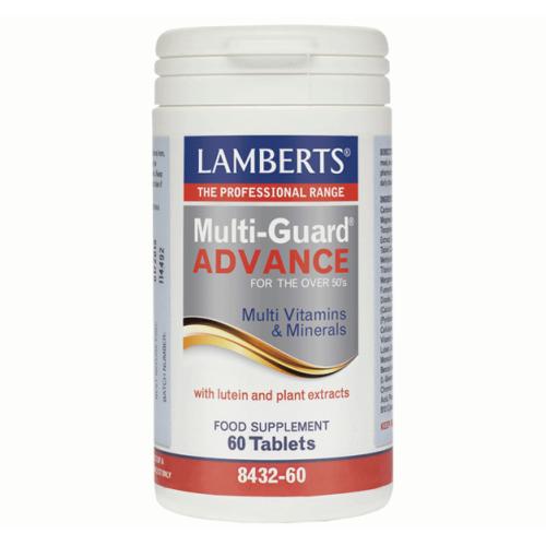 Lamberts Multi Guard Advance Συμπλήρωμα Διατροφής Πολυβιταμίνη με Λουτεΐνη και Εκχυλίσματα Βοτάνων 60tabs
